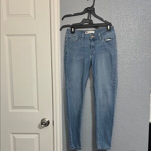 Classic Light Blue Skinny Jeans